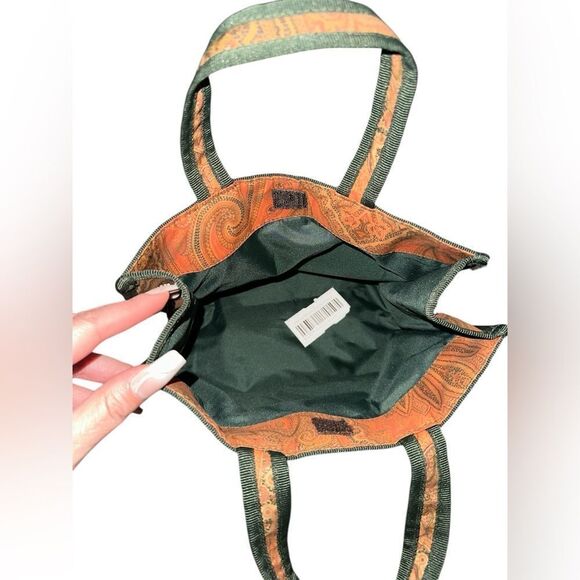 Etro Handbag Bordeaux - Picture 3 of 11